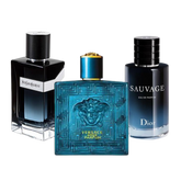 Coffret de 3 Parfums - Sauvage, Yves Saint Laurent Y Men et Versace Eros