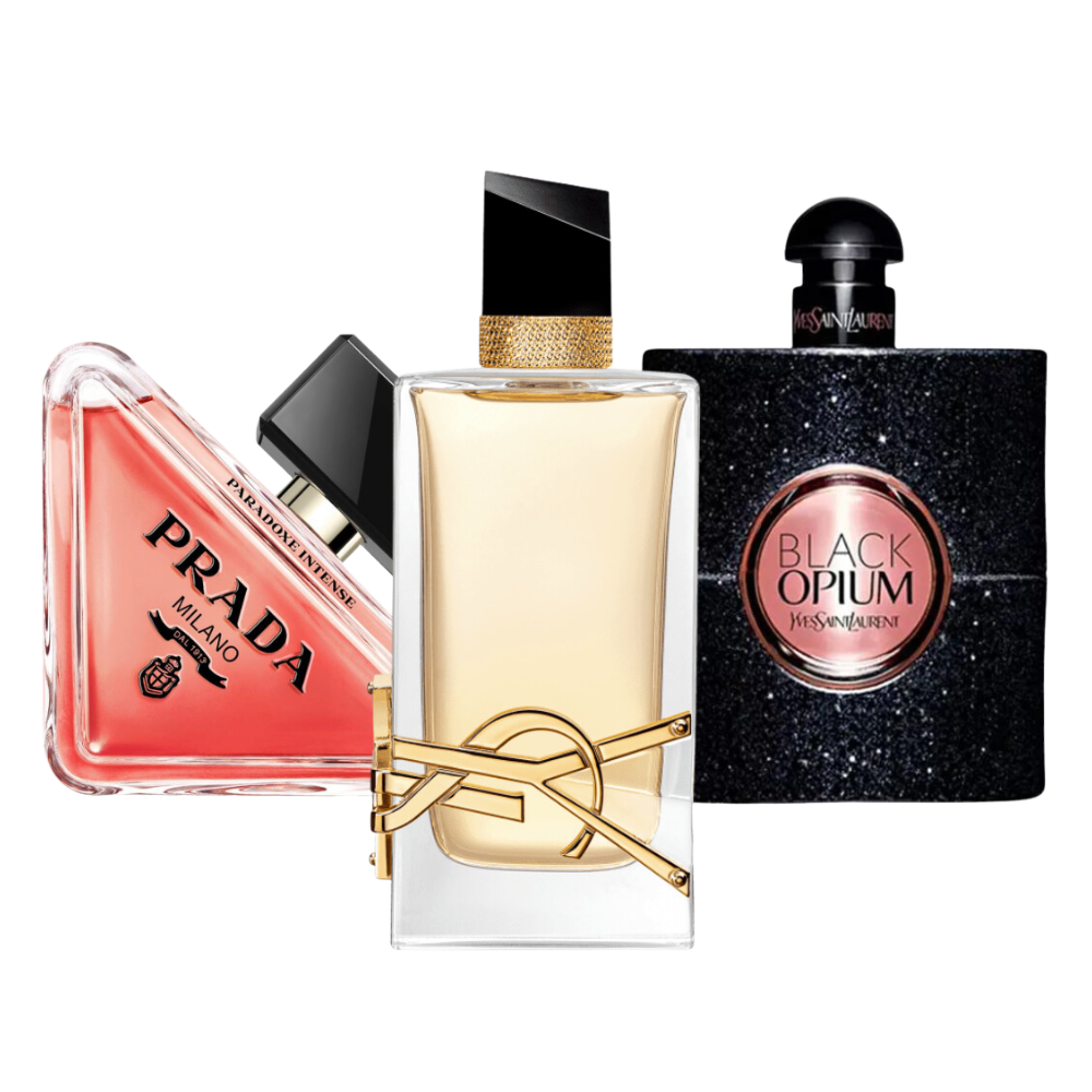 Coffret de 3 Parfums -  Paradoxe, Black Opium Yves Saint Laurent, Libre