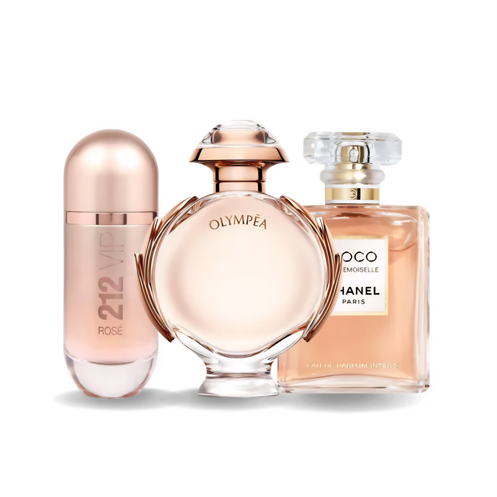 Coffret de 3 Parfums - 212 Vip Rosé, Olmpea und Coco Mademoiselle