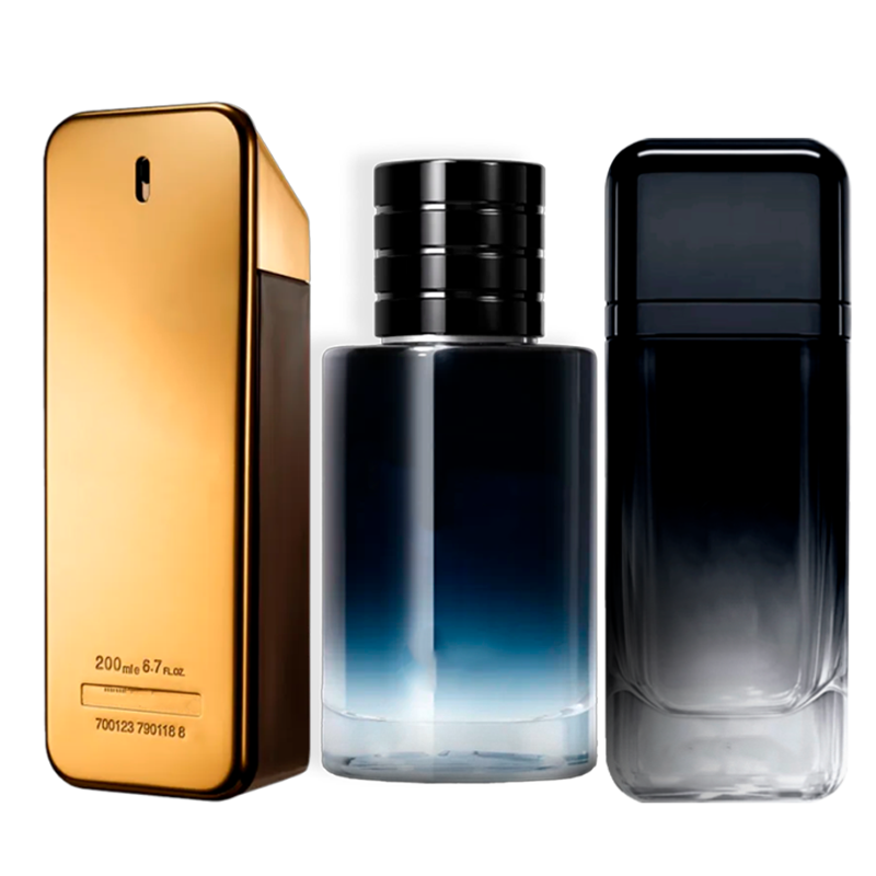 Coffret de 3 Parfums  - One Million, Dior Sauvage et 212 Vip Black