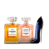 Coffret de 3 Parfums  - N°5, Coco Chanel Mademoiselle et Good Girl