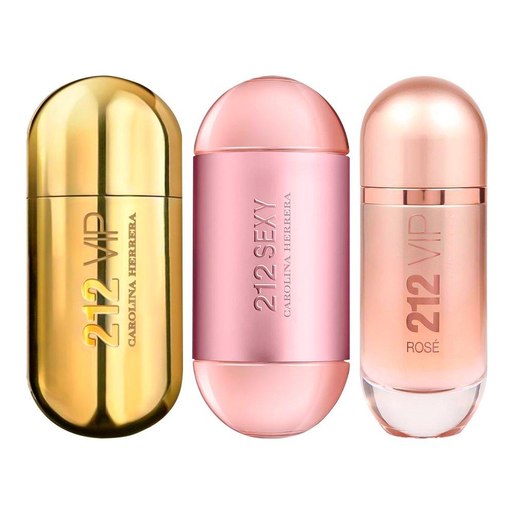 Coffret de 3 Parfums - 212 VIP Rosé, 212 VIP et 212 Sexy