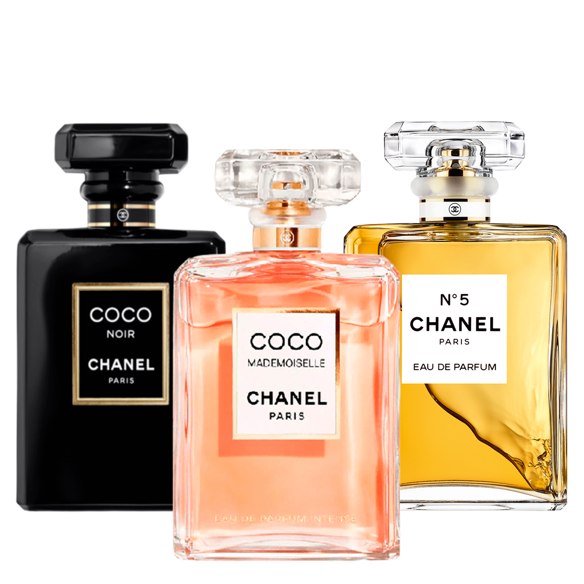 Coffret de 3 Parfums - Coco Mademoiselle, Coco Noir, Nº 5